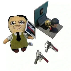 Horror Collectibles Set Leatherface Evil Dead 2 Sweeney Todd
